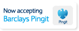 Now Accepting Barclays Pingit